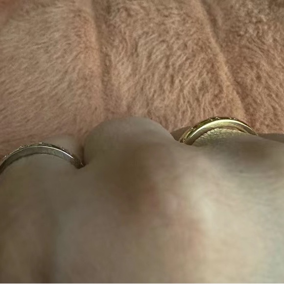 New 925 Silver Gorgeous Stacking Diamond Band Ring - Picture 8 of 10